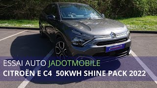 CITROËN E C4 Electrique 50KWH Shine Pack 2022 [upl. by Inatirb]