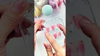 Press on nails ASMR asmrtapping nailasmr pressonnails asmrcommunity 3dnails nailart asmr [upl. by Anna-Diane]