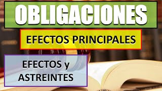 Efectos Principales de las Obligaciones [upl. by Gula]