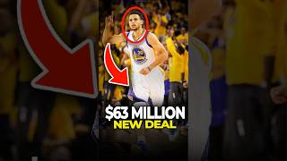 Steph Curry’s CRAZY 63 Million Contract Extension With The Warriors [upl. by Durrell]