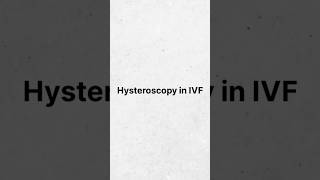 Hysteroscopy in IVF  Dr Rhythm Gupta  IVF Specialist in Delhi at Excel IVF [upl. by Petronia]