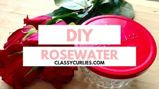 DIY Rosewater Spritzer for Healthy Hair amp Skin [upl. by Raji]