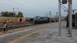 Rusty WDS6 Chugging and Amazing Double Decker LHB Track Sounds [upl. by Aissert]