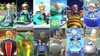 Evolution Of Rosalina Characters In Mario Kart Games 20082022 [upl. by Aikenahs]