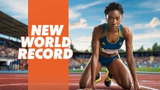 Rushell Clayton SMASHES 400mH WORLD RECORD at Jamaica Olympic Trials 2024 [upl. by Griff]