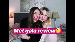 MET GALA REVIEW WITH CHLOE [upl. by Leemaj]