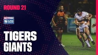 Highlights  Castleford Tigers v Huddersfield Giants Round 21 2023 Betfred Super League [upl. by Suivatnom]