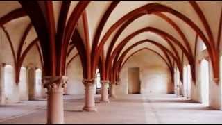 Kloster Eberbach  Rundgang durch Mönchsdormitorium und die Klosterkirche [upl. by Ontina]