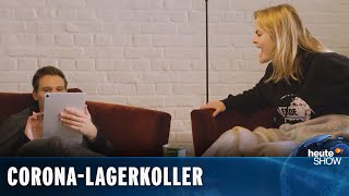 Die QuarantäneWG 1 Hazel Brugger amp Fabian Köster in Paartherapie  heuteshow vom 27032020 [upl. by Ennazor]