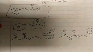 Retrosynthesis of the Malonic Ester Synthesis Products Make This [upl. by Anhcar967]