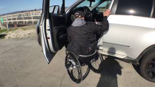 Transferring into a vehicle with a spinal cord injury [upl. by Nnaaras727]