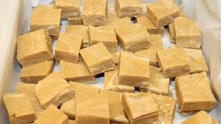 Making 2 Ingredient Peanut Butter Fudge – Fastest Easiest Fudge Recipe EVER [upl. by Viviana]