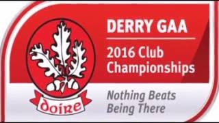 HIGHLIGHTS amp FULL COMMENTARY BANAGHER VS KILREA  DERRY CLUB SENIOR CHAMPIONSHIP 2016  1ST ROUND [upl. by Sharlene]