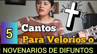 5 Cantos Para velorios o NOVENARIO DE DIFUNTOS [upl. by Kathie351]