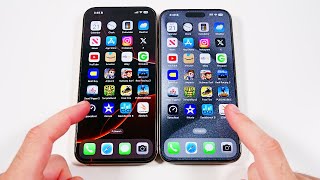 iPhone 16 Pro Max vs iPhone 15 Pro Max Speed Test [upl. by Mahon]