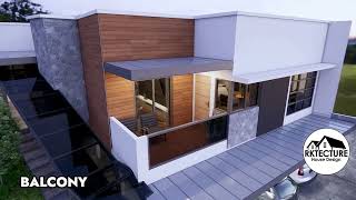 2 Storey Modern House w 6 Slot Parking  Total Area 500sqm [upl. by Desiree]