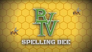 PVTV Spelling Bee EDITED BY JADEN MARTINEZ As featured on PVTV [upl. by Avon]