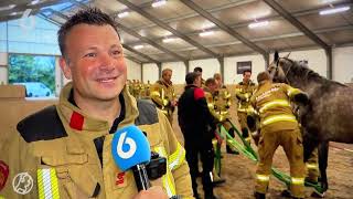 VOLUNTEERS DUTCH FIREFIGHTERS  Op de Nederlandse Televisie met diverse vertalingen [upl. by Nairrot222]