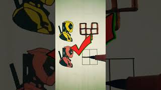 Deadpool bye bye bye line connect puzzle game deadpool byebyebye wolverine shortvideo shorts [upl. by Adachi489]