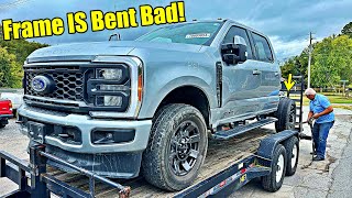 This Brand NEW Ford F250 Has A serious FRAME PROBLEM Can We REBUILD IT IN A WEEK [upl. by Vogel]