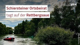 Schiersteiner Ortsbeirat tagt auf der Rettbergsaue [upl. by Atcele]