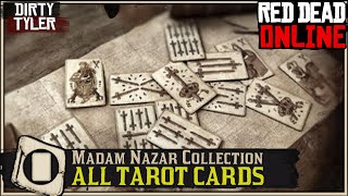 All Tarot Card Locations CYCLE 4 For Madam Nazar Collection Red Dead Online RDR2 [upl. by Jack]