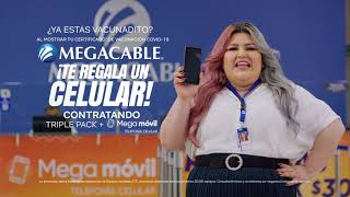 ¡Vacunadito ganas con Megacable  Mega Móvil [upl. by Osnofla]