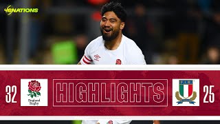 Six Nations U20 Highlights  England v Italy [upl. by Aneehsat474]