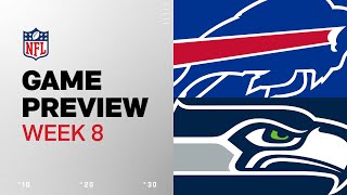 Buffalo Bills vs Seattle Seahawks 2024 Week 8 Game Preview [upl. by Acisseg628]