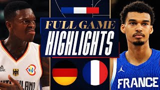 FRANCE vs GERMANY  FULL GAME HIGHLIGHTS  July 8 2024 [upl. by Eitsirk]