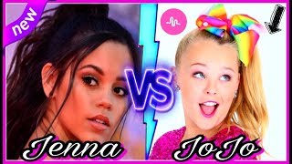 Jenna Ortega VS JoJo Siwa Musically Battle  Famous Girls New Musically 2017 [upl. by Romelle]