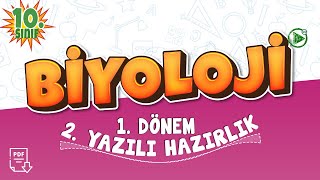 10 Sınıf Biyoloji 1 Dönem 2 Yazılı Çalışması [upl. by Laynad284]