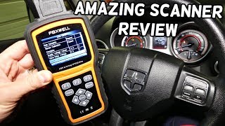 FOXWELL NT630 SCANNER REVIEW ABS AIRBAG FUNCTION AND BRAKE BLEEDING [upl. by Sesmar]