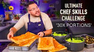 Ultimate CHEF SKILLS Challenge VOLUME 30 Portions  Sorted Food [upl. by Ssej]