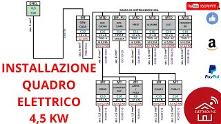 30 INSTALLAZIONE QUADRO ELETTRICO 45 KW [upl. by Ybur748]