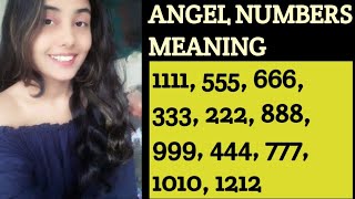 THE MEANING OF ANGEL NUMBERS AND THEIR SIGNIFICANCE IN YOUR LIFE [upl. by Eisse]