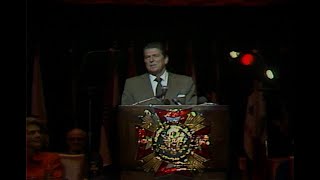 Ronald Reagans Remarks at Veterans of Foreign Wars Convention Chicago Illinois August 18 1980 [upl. by Khalil]