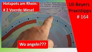 Angeln am Rhein auf Zander Hotspots von Voerde bis nach Wesel [upl. by Eelreveb628]