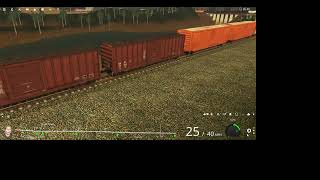 Train spotting in Trainz Railroad Simulator 2019 [upl. by Attelliw]