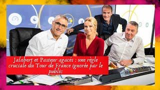 Laurent Jalabert et Alexandre Pasteur agacés par une règle ignorée [upl. by Madeline]