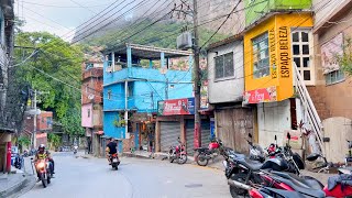 How is Life in Rocinha  A Stroll through the Largest Favela in Rio de Janeiro 🇧🇷 [upl. by Erroll]