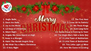 Top 50 Christmas Carols of All Time 🎄 Merry Christmas 2024 🌟 [upl. by Georglana52]