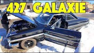 1964 Galaxie 427 COLD Start  That Was A Battle [upl. by Akital509]