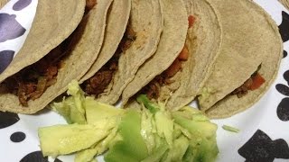 El sabor de Sabi Tacos de chilorio a la mexicana [upl. by Roxanne]