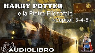 Harry Potter e la pietra filosofale  Audiolibro  Lettura e commento Cap dal 3 al 5 [upl. by Mathian]