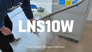 LNS10W  Your Onsite Liquid Nitrogen Generator  Liquid Nitrogen Generator  Liquid Nitrogen  LN2 [upl. by Anazus]