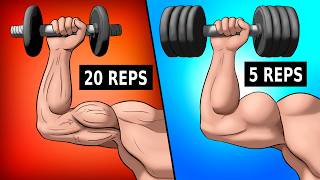 High vs Low Reps ScienceBased [upl. by Esta]