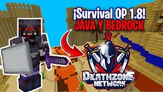 SERVIDOR Survival OP Para MINECRAFT 18 ✅ [upl. by Amalita]