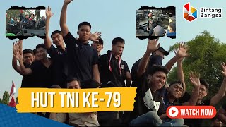 HUT TNI KE 79 BERSAMA SISWA CAMP BINTANG BANGSA [upl. by Alakim]