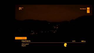 PanoramabilderBergwetter Livestream BR Fernsehen HD 01112024 Teil 3 [upl. by Anthiathia57]